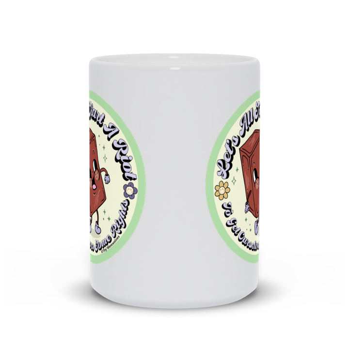 Based in Chicago by queer artist & designer Kayla Pekkala - Tiny Werewolves | Let's All Start A Riot Mug in | Shop to get your Mug with collections featuring retro-inspired designs infused with social commentary art, highlighting modern social & current events.